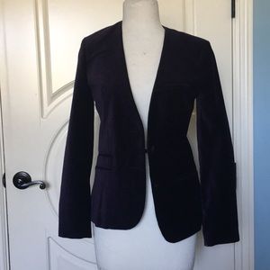 Zadig & Voltaire purple velvet jacket